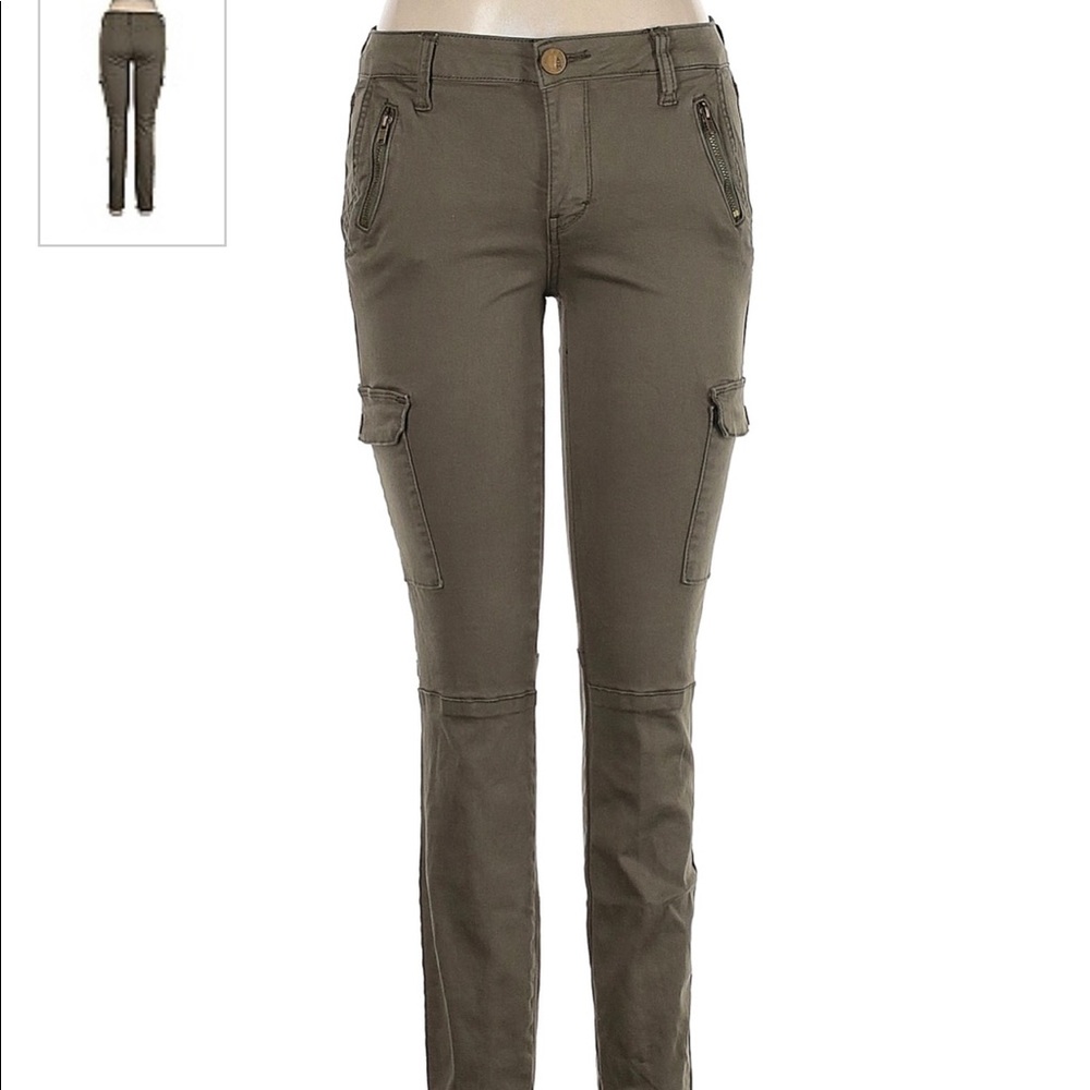 Ashley Mason Cargo Pants Size 9 Green